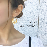 【ヴィーナス】貝殻と真珠のピアス