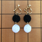 ⚫️改良版碁石イヤリングorピアス⚪️