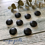 レザー調カボション【BLACK】