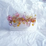 お花の氷柱バレッタ 夢の中