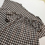 専用  親子お揃いボートネックフレンチ袖ブラウス&ワンピース