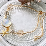 月の海のブレスレット°･*:.｡