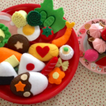 ☆再再・・販☆②フェルトおままごと☆お子様ランチタルトケーキセット☆