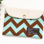 【訳あり】通帳ケース*チョコミント