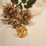 バラ🌹のボタンリング💍