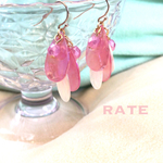 Pink Shell Goddess  〜女神の休日〜ピアス