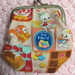 レトロ駄菓子屋さん がま口いろいろポーチ1