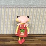 ケロんぱ♪桃いろ♪フォーチュンのお洋服