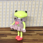 ふりふりワンピ♪紫陽花いろ♪フォーチュンのお洋服