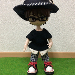ストライプハット