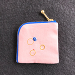 刺繍 ミニアクセサリーポーチ