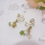 【再販】イヤーカフ　パールブーケG