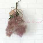 この時期限定☆スモークツリーのナチュラルスワッグ   〜ルビー〜