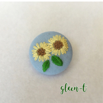ひまわり🌻ミニブローチ