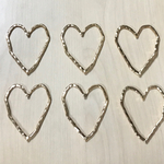 GOLD HEART FLAME BIG PARTS
