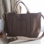 9号帆布のショルダー兼ミニトート