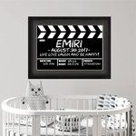 BABY POSTER#CLAPPERBOARD(A4)