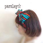 アフリカン”オレンジ”なヘアバンド☆