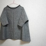 涼しいらくちんプルオーバーです。