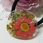 レジンのお花ヘアゴム☆