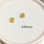 ゴールド ビーズ ピアス
