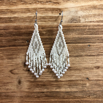 ビーズフリンジピアス〈オーダーメイド〉