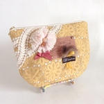 ｍ様オーダー　小さな半月ポーチ