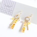 flower スティックピアス/イヤリング