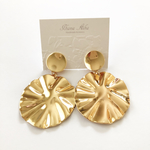 【pierce限定】オール ゴールド 大ぶり ピアス