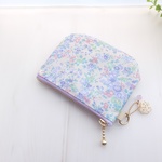 LIBERTY　リバティ　Tatum　テイタム　18L　ビニコの中布・仕切りポケット付き　miniまるポーチ◆　コインケース・小物入れに♪ 