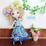 ブライス　リカちゃん  プーリップ   マキシワンピース