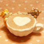 オーダーのお品○にゃんこのしっぽ○なかよしにゃんこ○ハートのカプチーノ