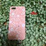 No.114　新柄　受注製作　パステル　春の広場 ピンク iPhone5.5sケース 　