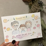 wjm様 専用ページ 似顔絵 水彩画