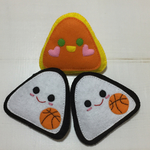 【専用】おにぎり&オムライスバッジ ストラップ ハンドメイド