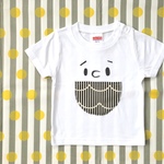 90cm FACE٩( ᐛ )و Ｔシャツ ホワイト