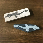 トカゲシルエット