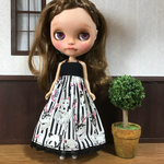ホルターネックワンピ リカちゃん ブライスサイズ
