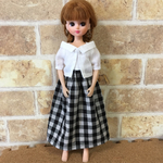 リカちゃんピアス シャツ ワンピースセット