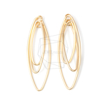 ERG-680-MG【2個入り】オーバルダングル チャーム,Oval Dangle Earring Charm