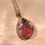 メモリーオイルinオルゴナイト☆フェニックス 不死鳥復活しずく型