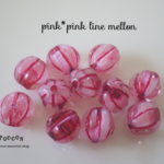 8mm berry mix *gold メロン チェコビーズ 10個