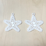 COTTON STAR FISH LACE PARTS BEADS 