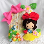 【壁飾り】　白雪姫（フレーム）