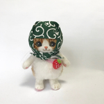 泥棒猫さん(唐草模様、茶白)