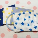選べるサイズのキッズマスク☆スター(４枚セット)