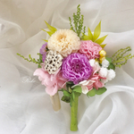 プリザーブドフラワー アレンジ 仏花 ステム&花器 