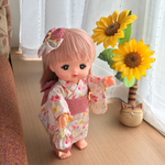 メルちゃんの浴衣セット*ばら