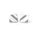 ERG-674-MR【2個入り】 ウェービーダイヤモンド ピアス,Wavy Rhombus Post Earring