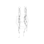 ERG-677-MR【2個入り】ロングツイストチャーム,Long Twisted Earring Charm